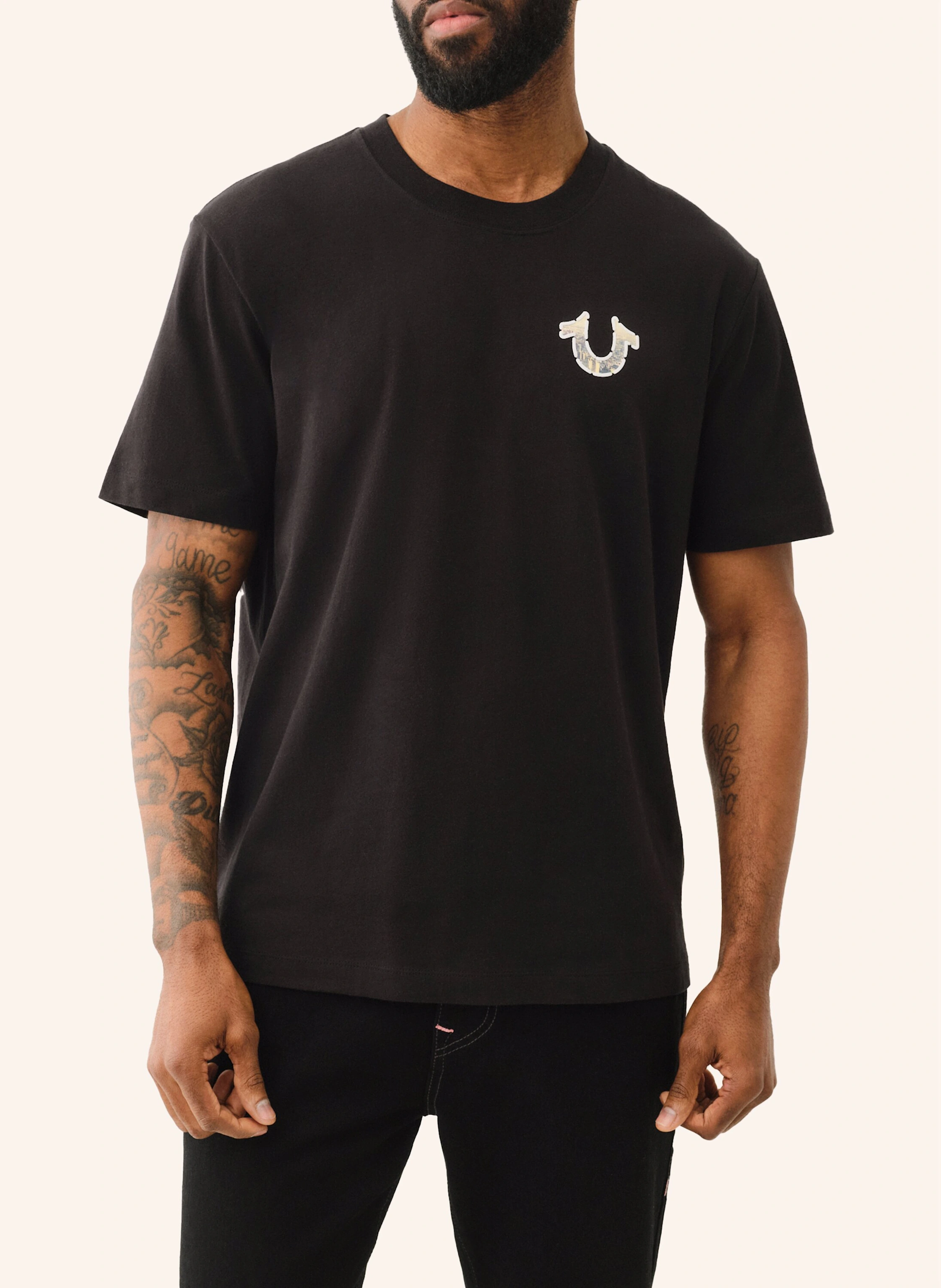 TRUE RELIGION T-Shirt GRAFFITTI PUFF