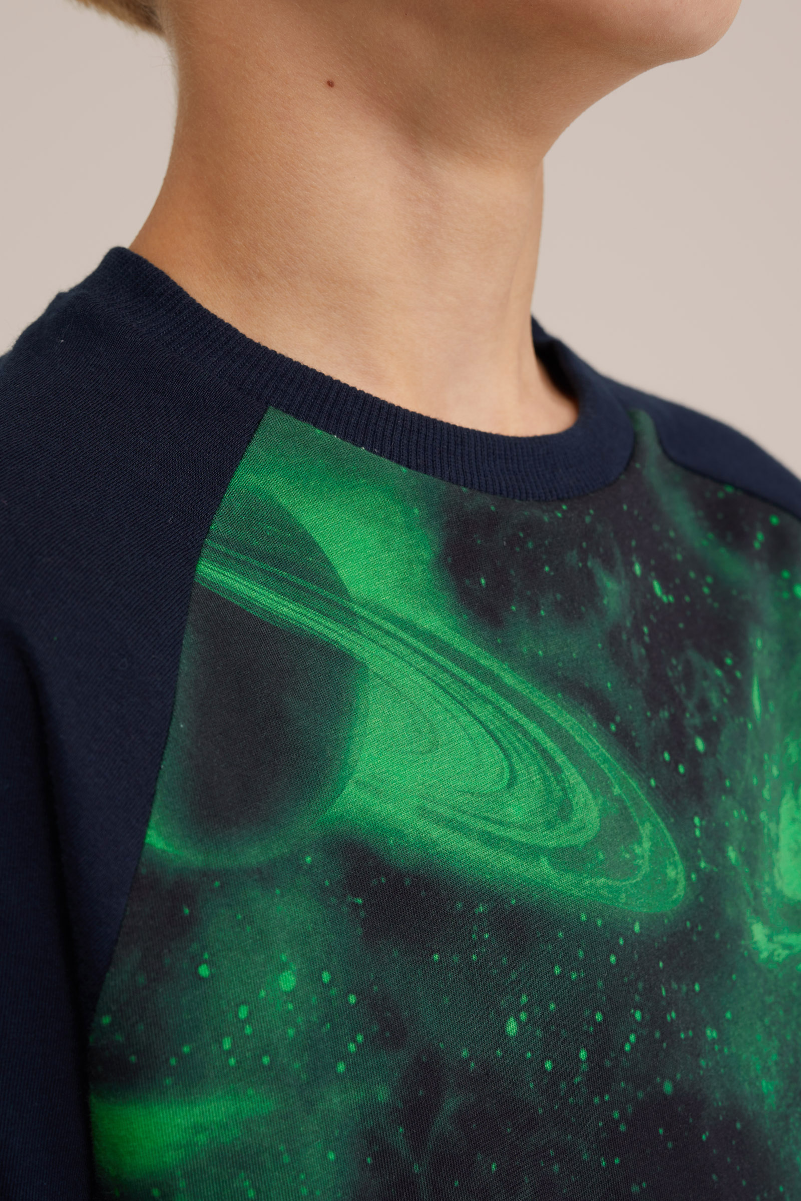 Jongens T-shirt met dessin Blue Ridge Donkerblauw