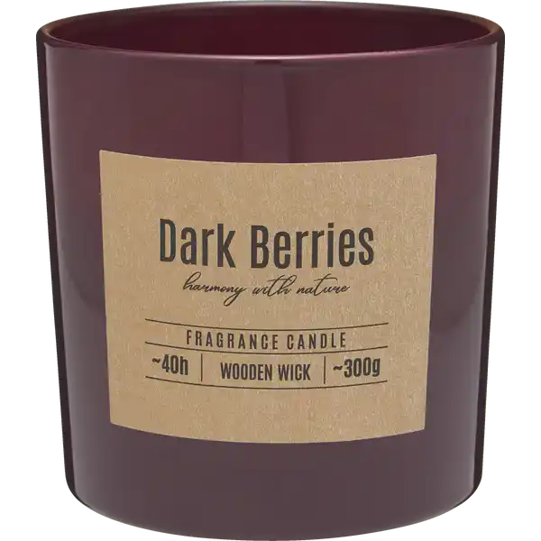 Duftglas M. Holzdocht Dark Berries