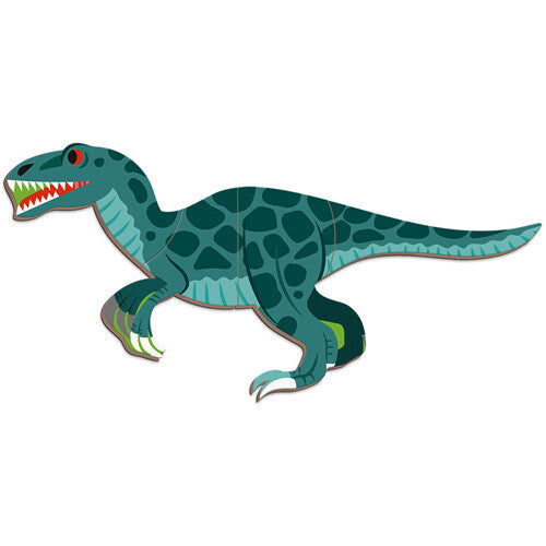 Janod magneetboek dinosaurus - 40st
