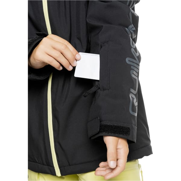 Veste de ski QUIKSILVER MORTON YTH JK TRUE BLACK