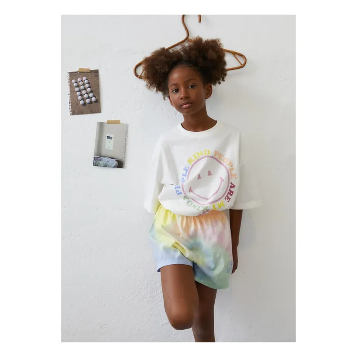 the new society T-Shirt Rolling | Blanc