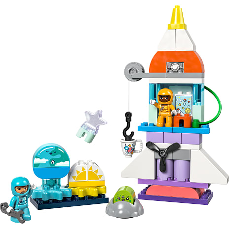 LEGO DUPLO 3-i-1-eventyr med rumfærge 10422