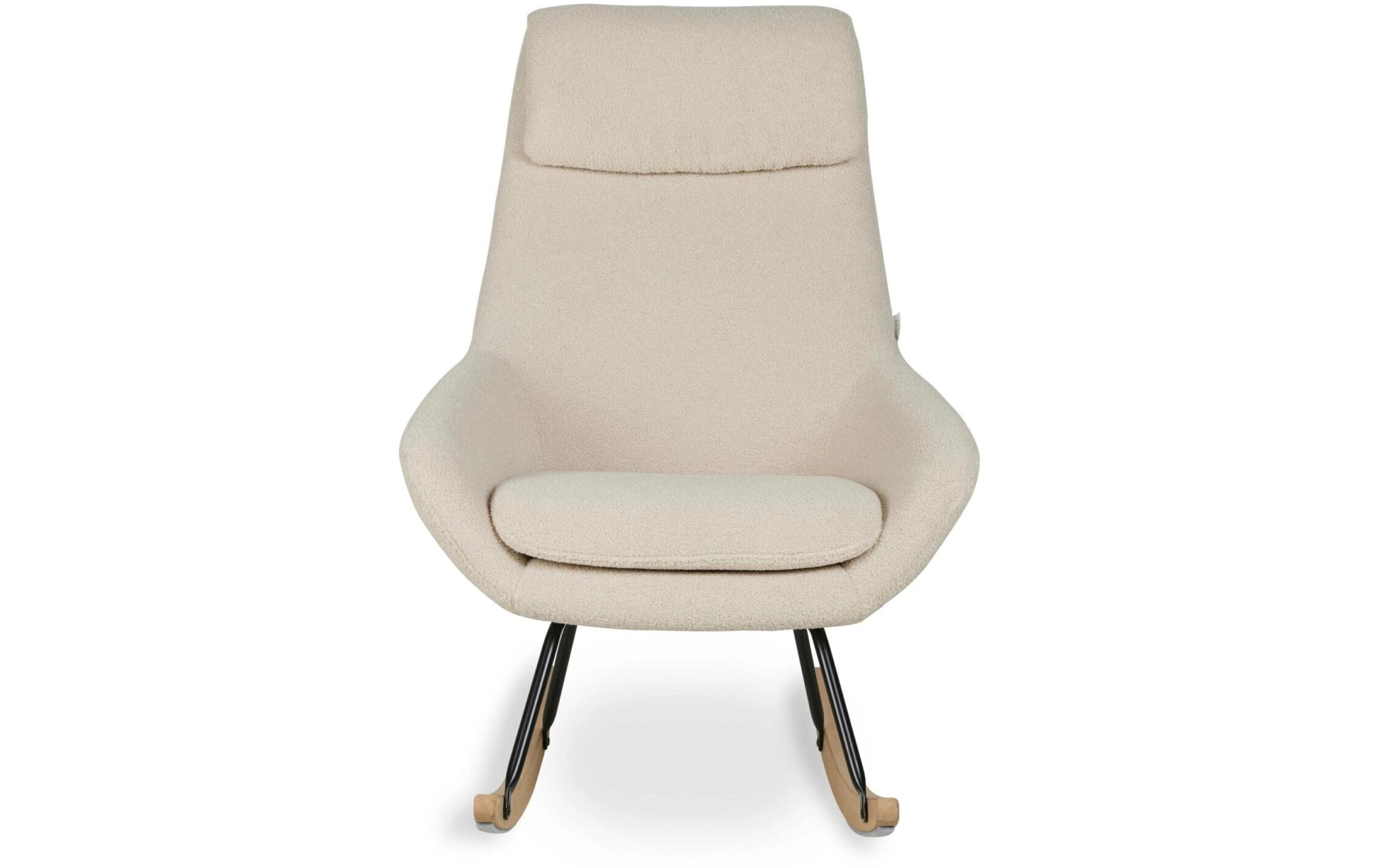 Schaukelstuhl Nordic Sheep Beige<br>Entspannt das Baby stillen und in Schlaf wiegen