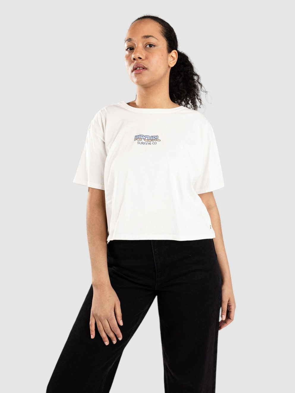 Rip Curl Sun & Sea Crop T-Shirt bone