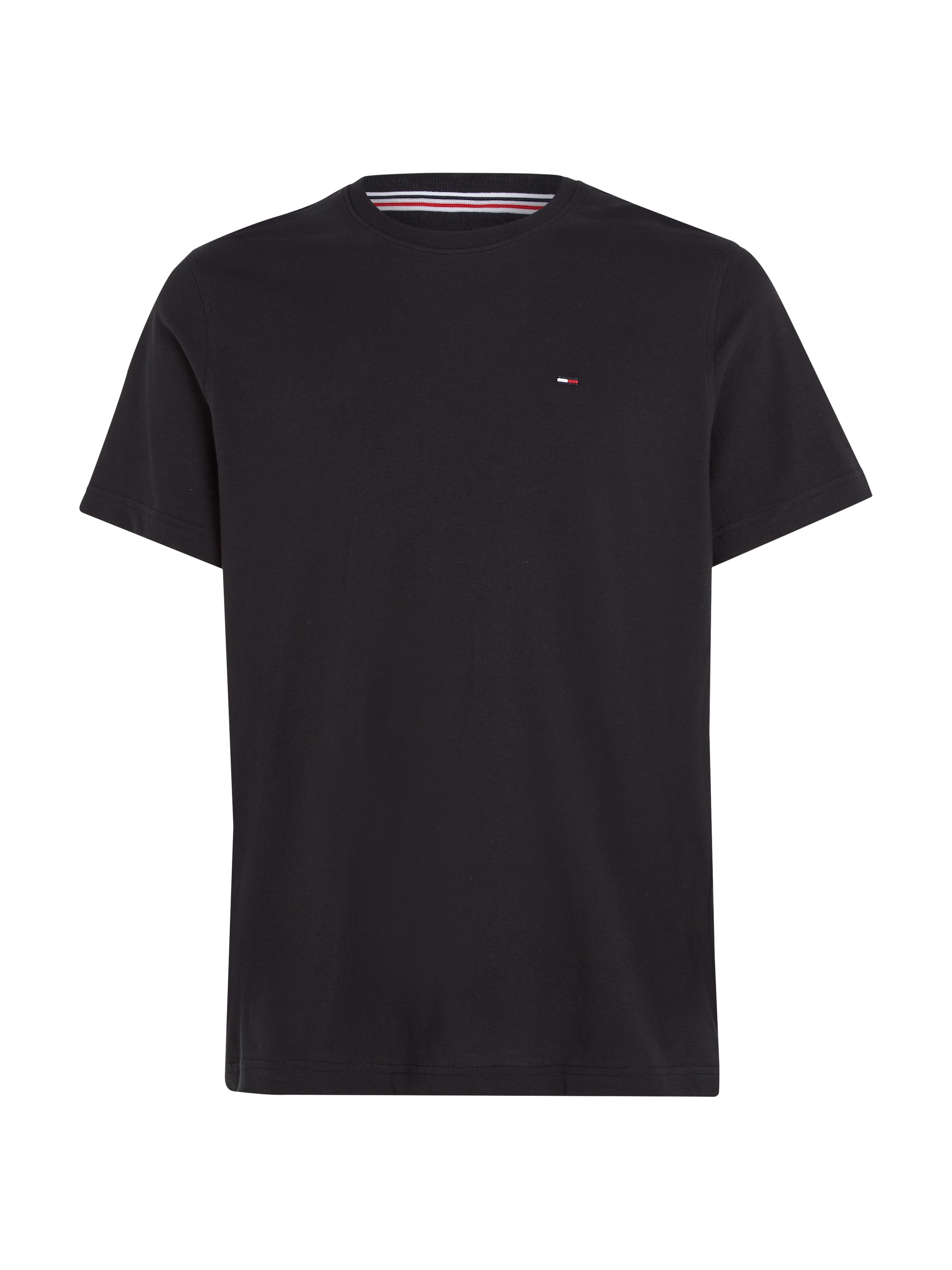 Tommy Jeans T-Shirt »TJM ESSENTIAL SOLID TEE«, mit Rundhalsausschnitt und dezenter Logo-Flag