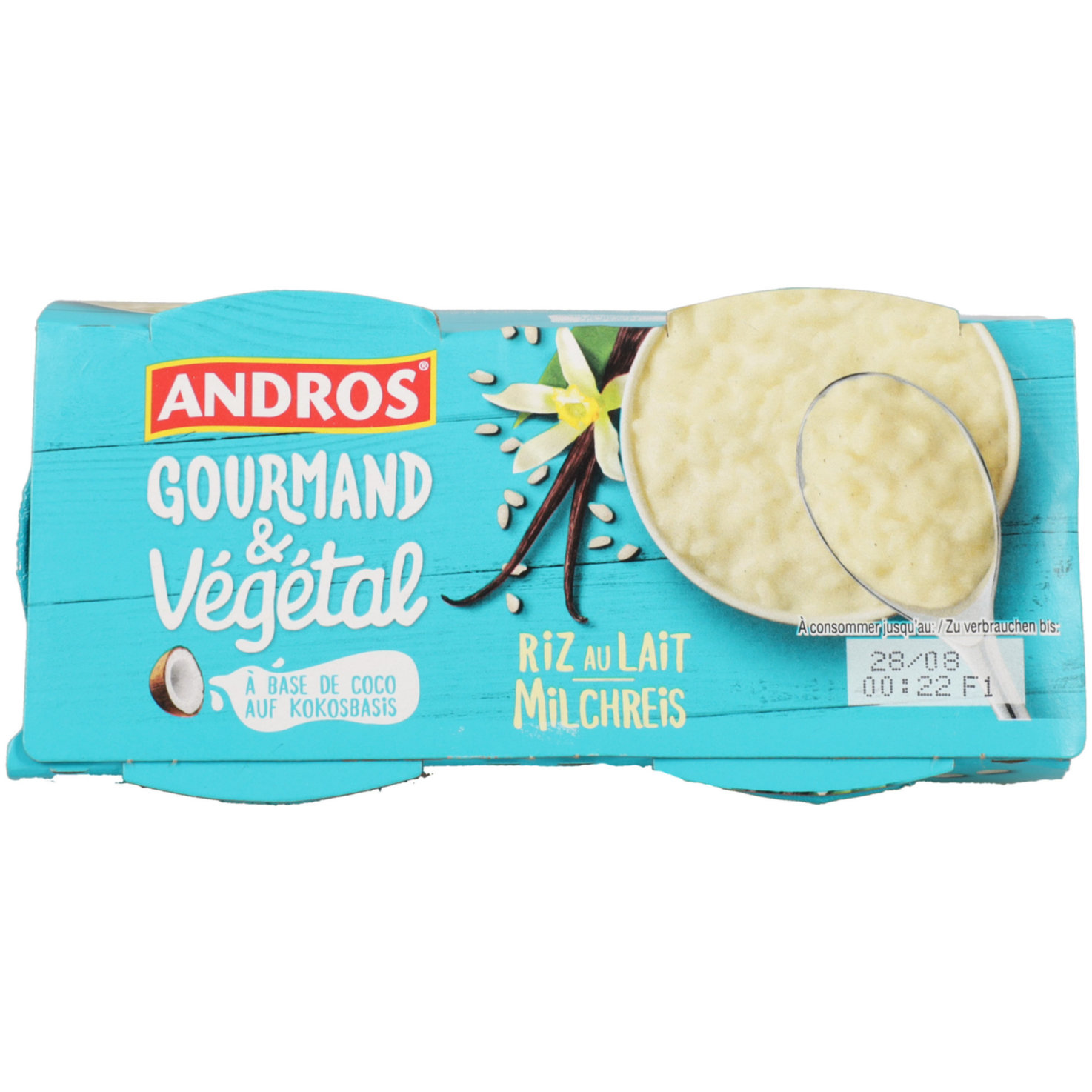 Gourmand & Végétal Kokosreis 4x100g