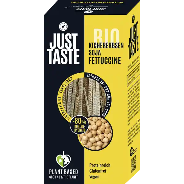 Bio Kichererbsen Soja Fettuccine