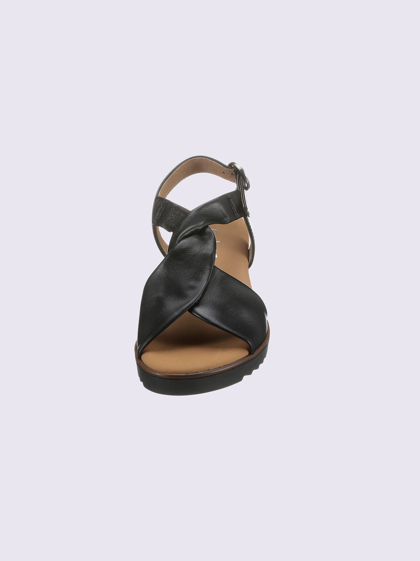 Sandales dessus : cuir