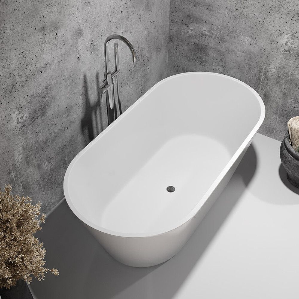 BADEKAR BATH DELUXE FLORIDA FRITTSTÅENDE HVIT 160CM