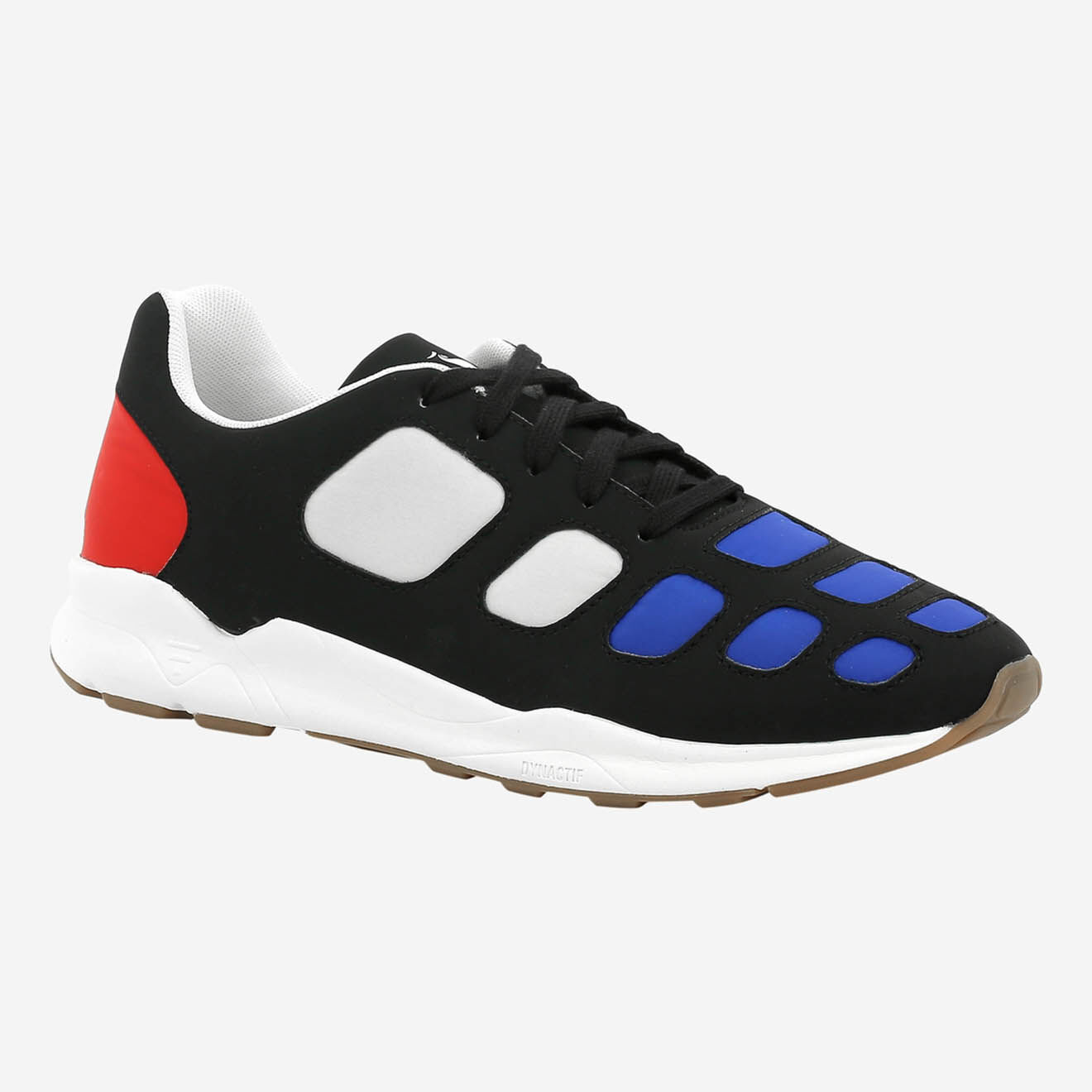 Le Coq Sportif Baskets Zepp noir/bleu/rouge/blanc