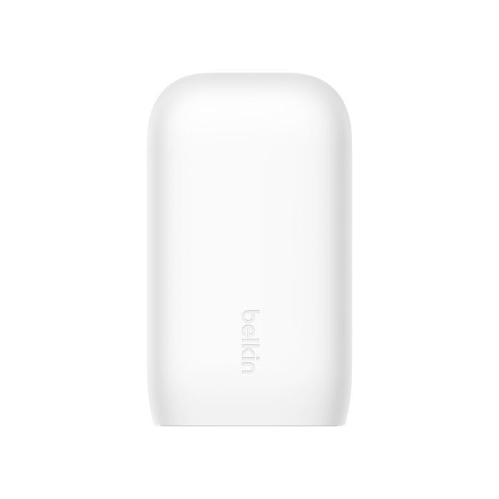 (67W) BoostCharge 3x USB C Ladegerät Netzteil Power Delivery 3.1 und PPS-Technologie   (1m) USB C Ladekabel (WCC002vf2MWH-B6) - Weiss