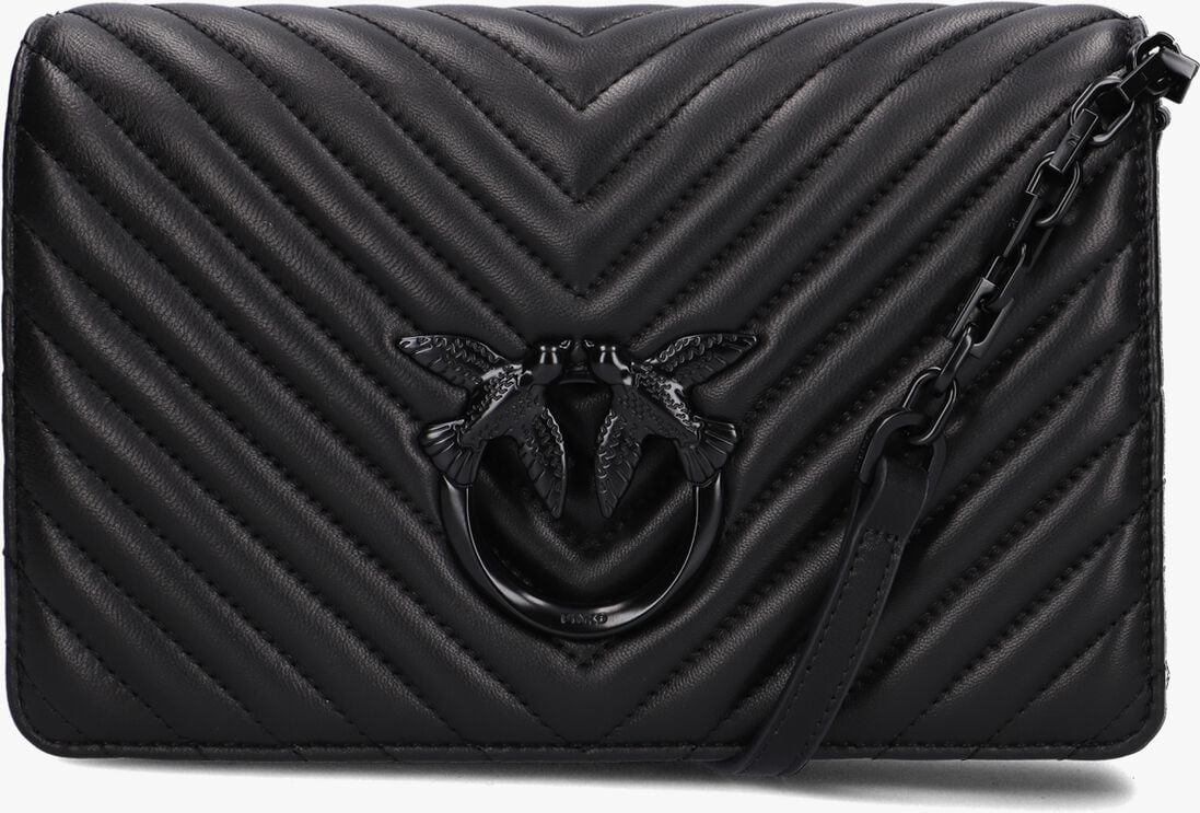 PINKO zwarte pinko handtas love click classic sheep