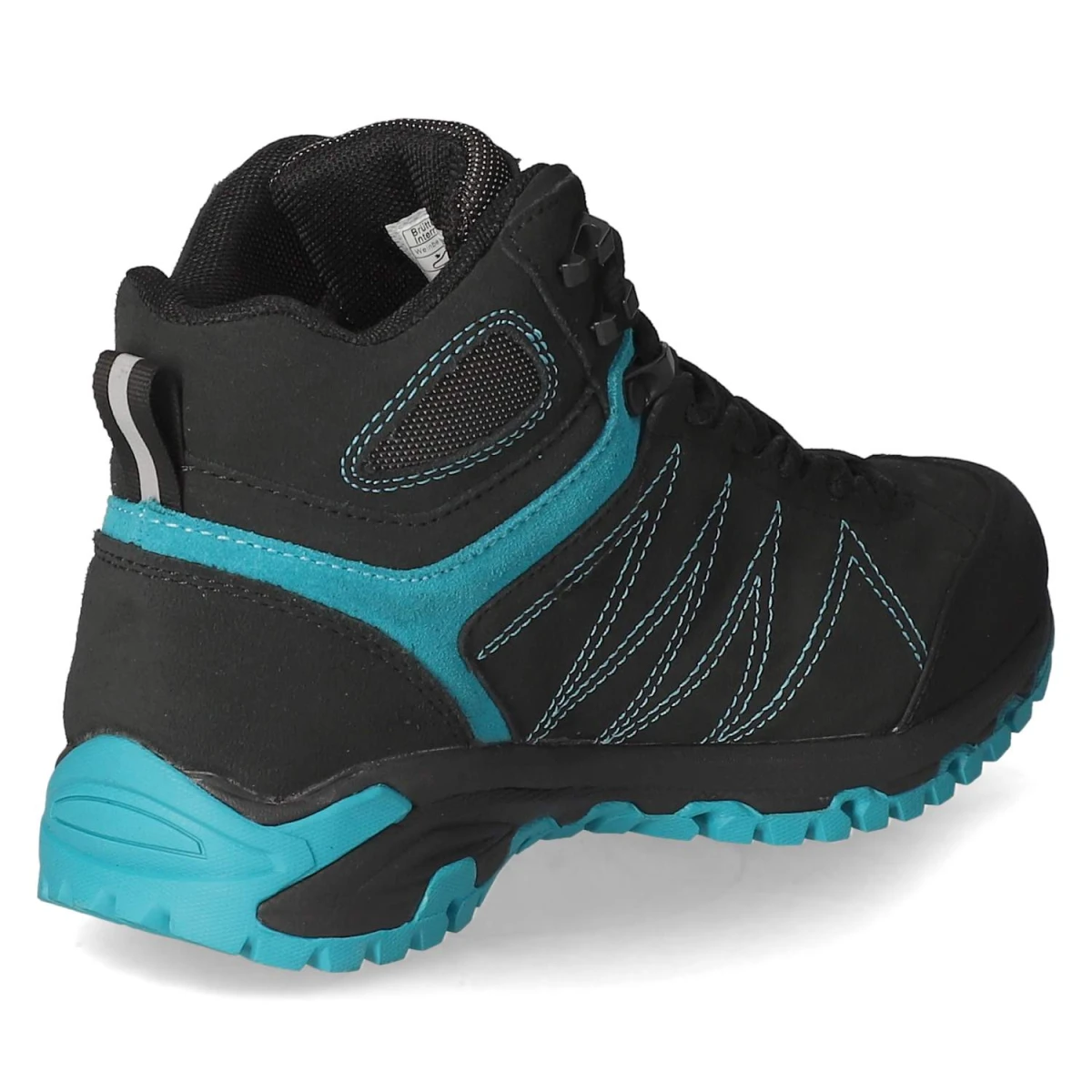 BrüttingOutdoorsneaker MOUNT KAPEL - schwarz/türkis