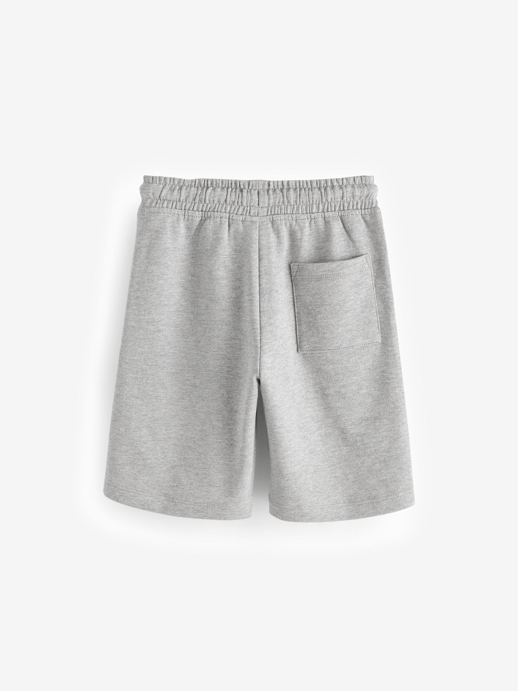 Marineblauw/blauw/grijs - Verpakking van 3 basic shorts (3-16jr)