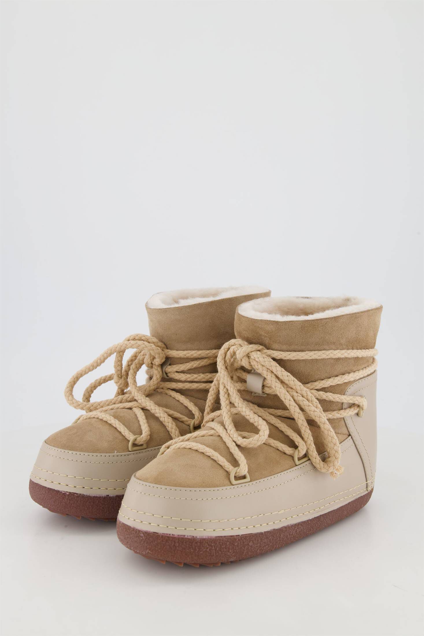 INUIKII| Damen Boots CLASSIC aus Leder und Lammfell