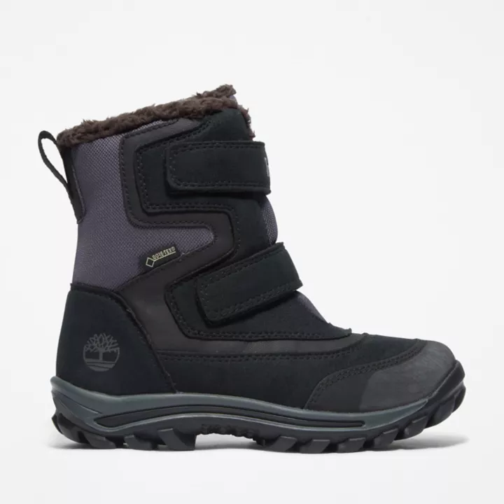 Bottines d'hiver Chillberg Gore-Tex junior en noir