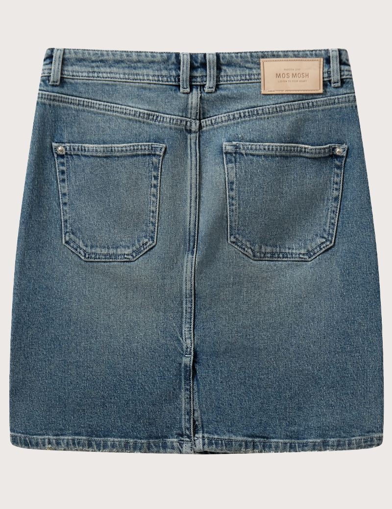 MOS MOSH JUPE COURTE EN JEAN MAKI