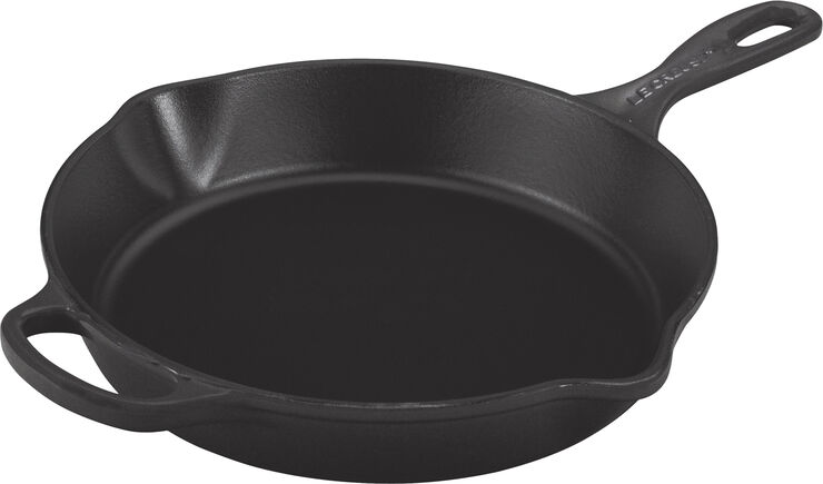 Le Creuset Dyb Stegepande i støbejern 26cm Matte Black Matte black