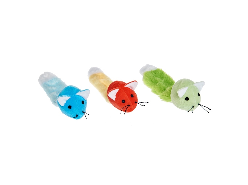 RATINHO COM CAUDA AUCHAN 20CM CORES SORTIDAS