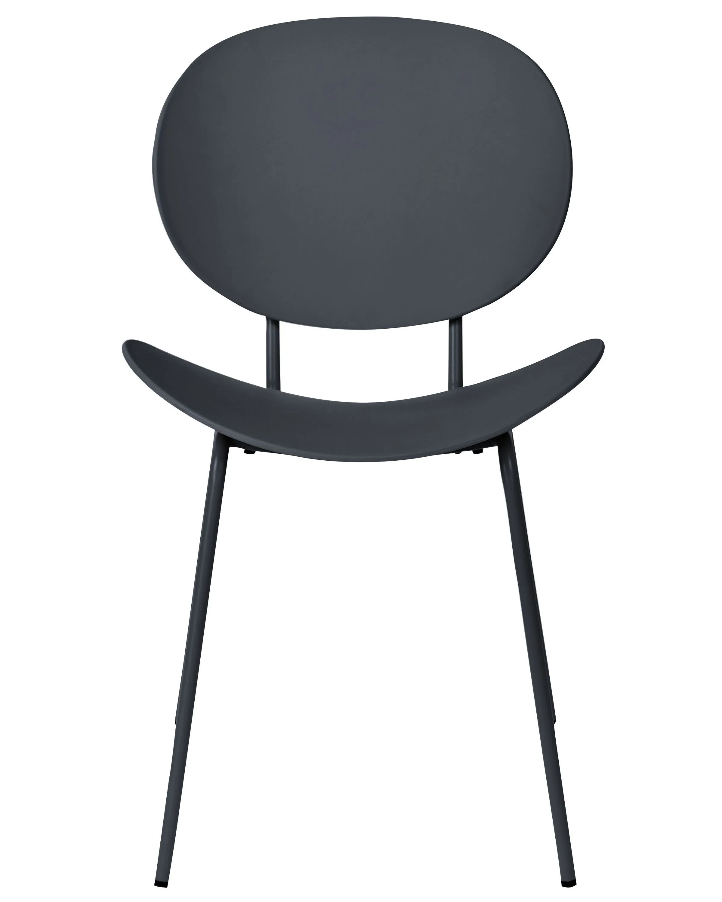 Set van 2 eetkamerstoelen SHONTO Zwart