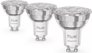 Philips - Hue Essential - Slimme GU10 Spot - 3-Pack - White Colour Ambiance