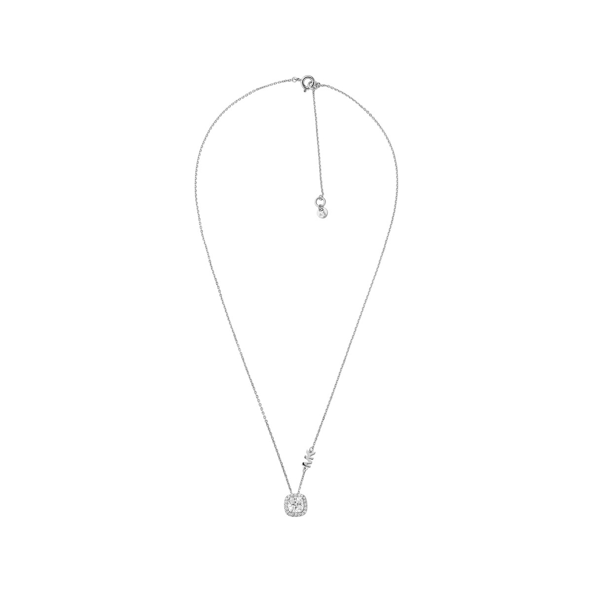 Collier MICHAEL KORS argent 925 rhodié zirconias 45 cm