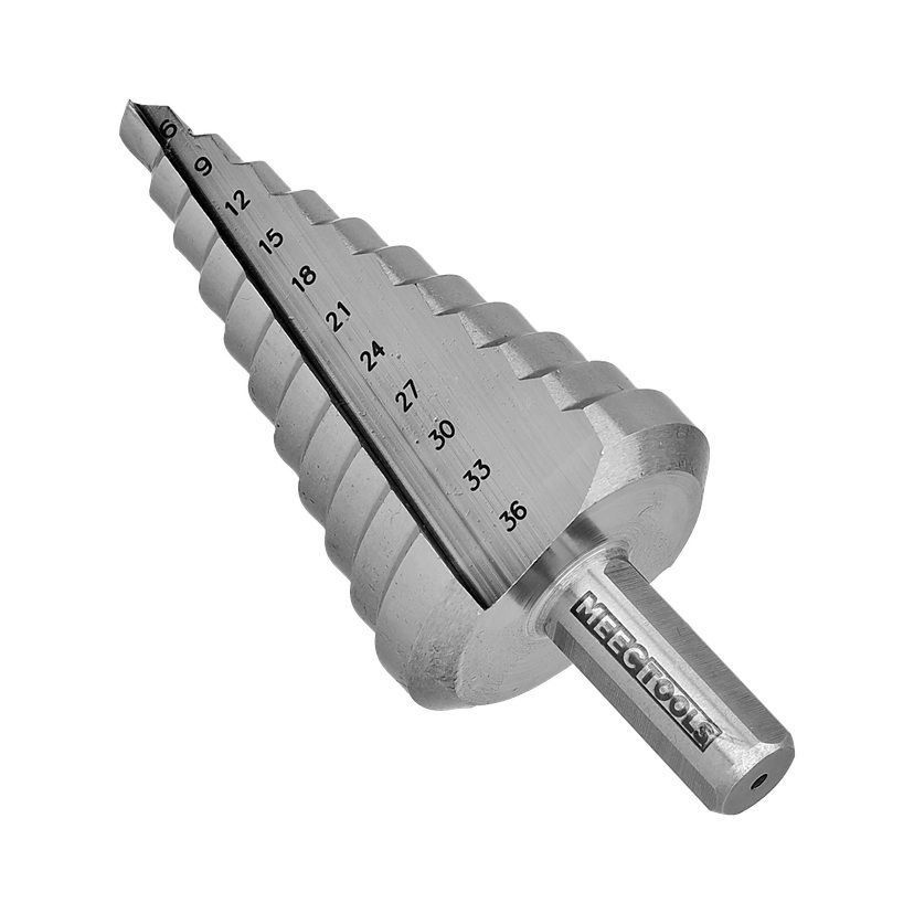 Trinnbor til plater Ø6-36 mm