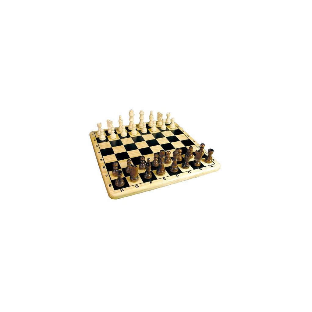 Coffret Échecs en Bois