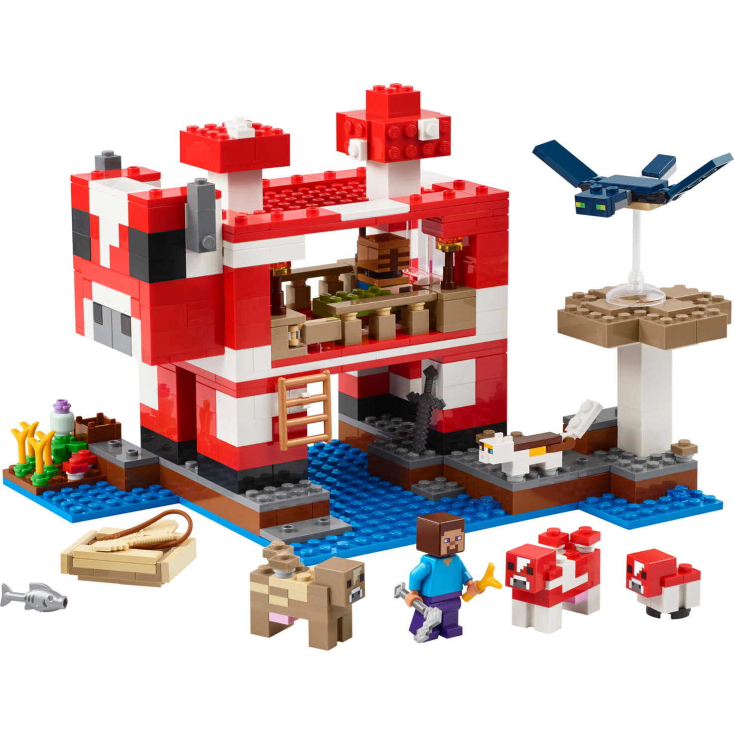 LEGO® Minecraft 21270 Das Pilzkuh-Haus ab 8 Jahren