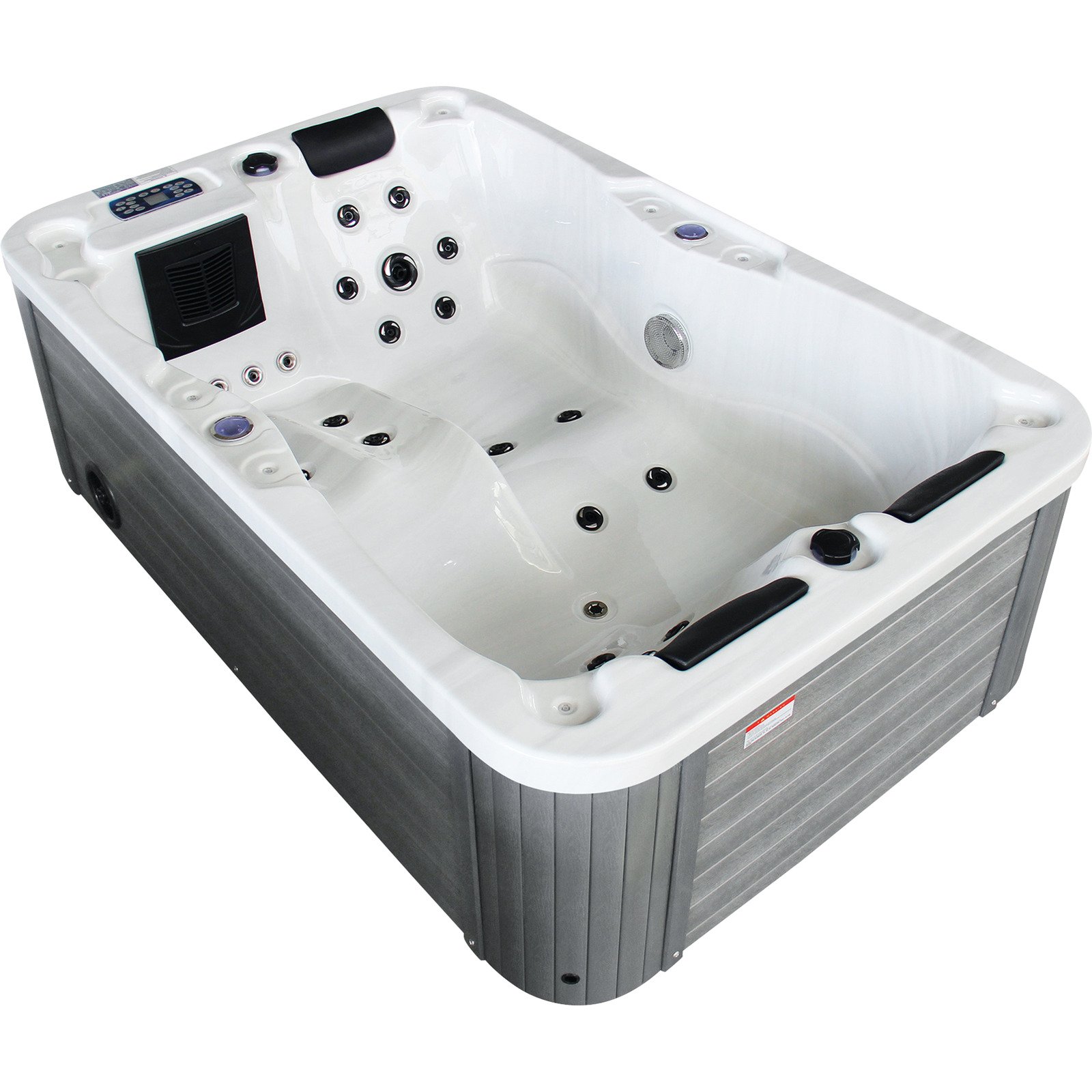 Sonnenkönig Aussenwhirlpool Kreta weiss
