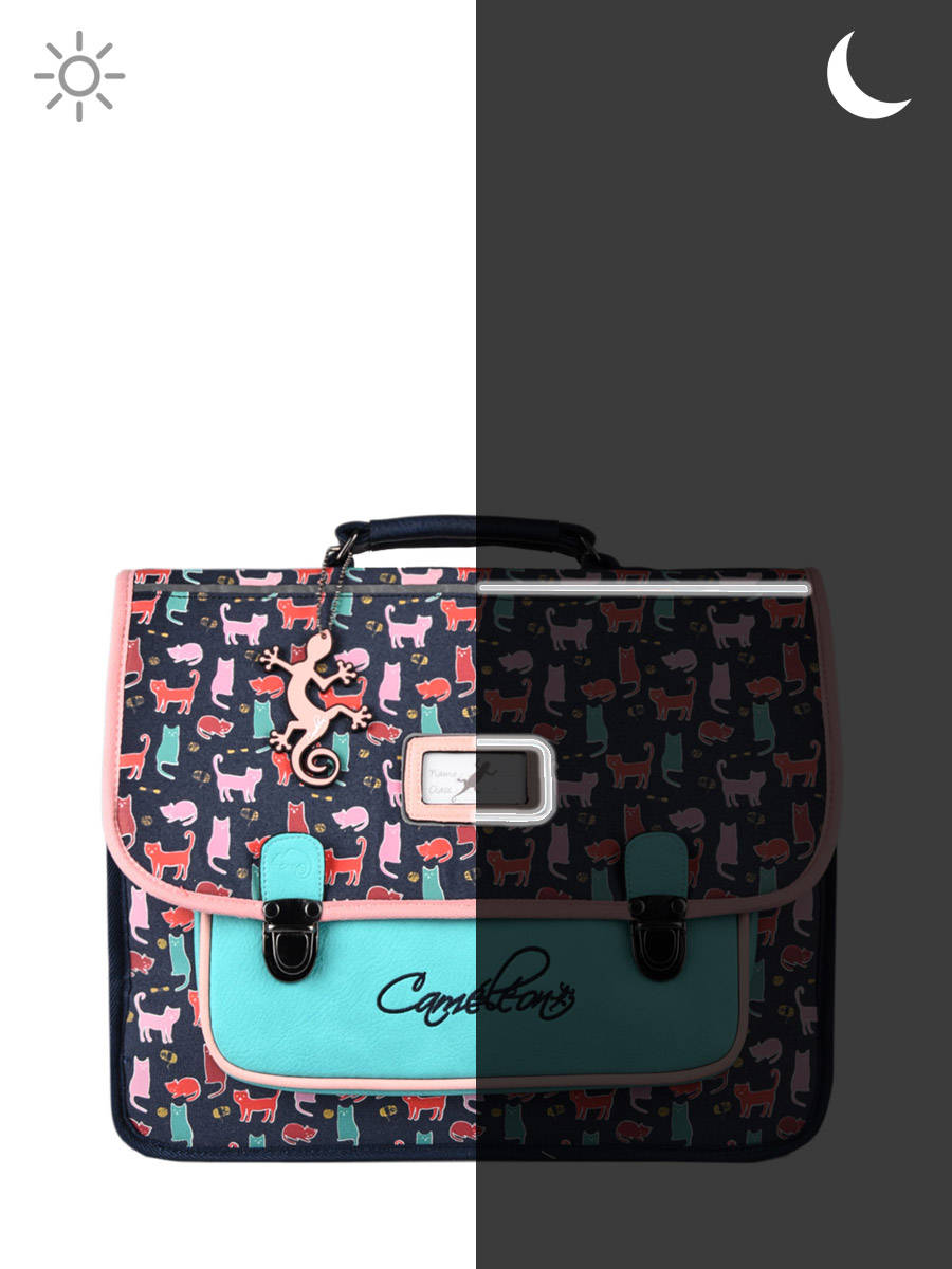 Cartable 1 compartiment CAMELEON