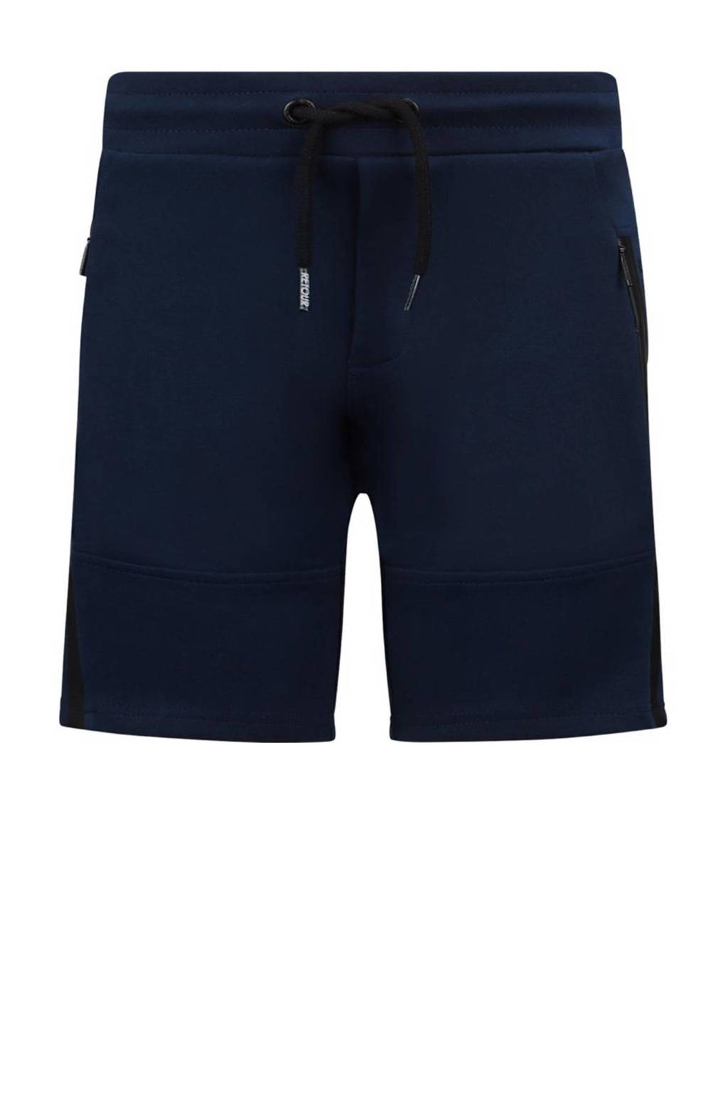 Retour Jeans sweatshort Neal donkerblauw