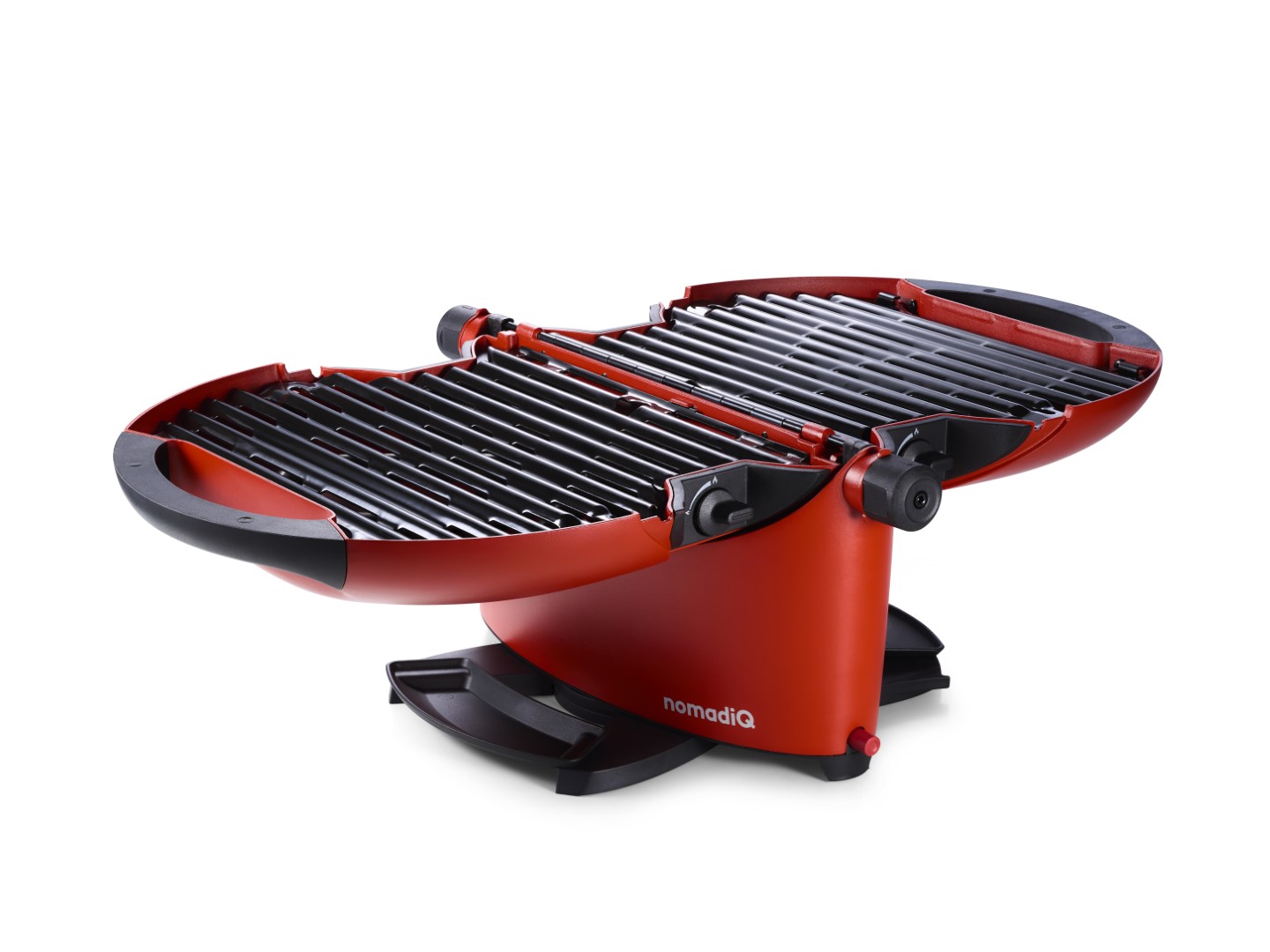 nomadiQ model 3.0 draagbare gas bbq - Red