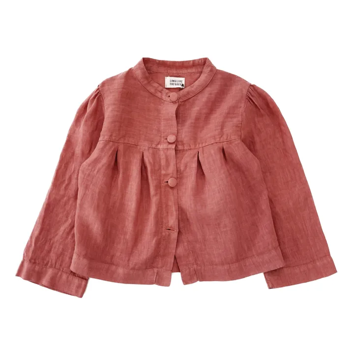 Longlivethequeen Veste Lin | Vieux Rose