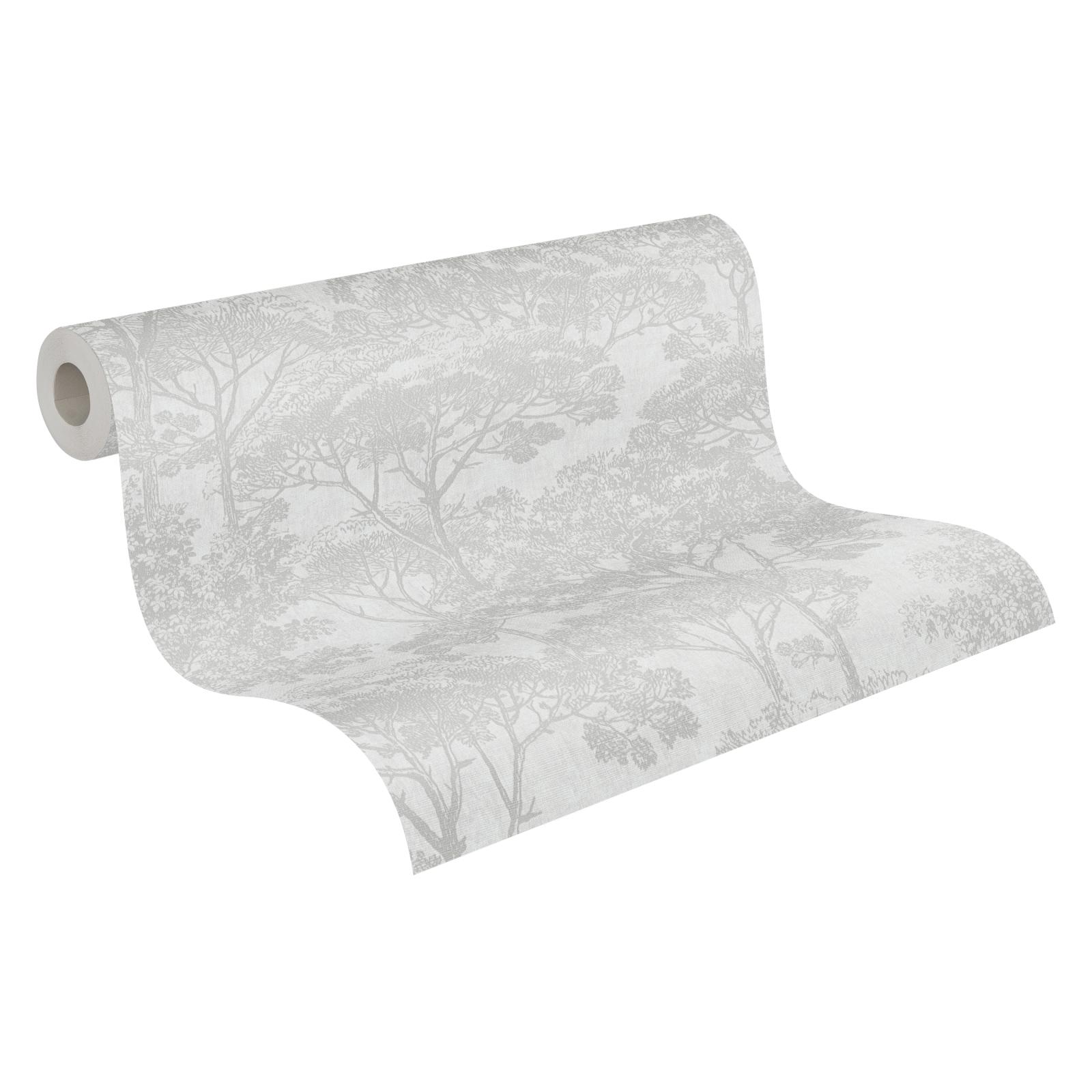 Vliestapete CUBA - beige - Wald - 10 Meter