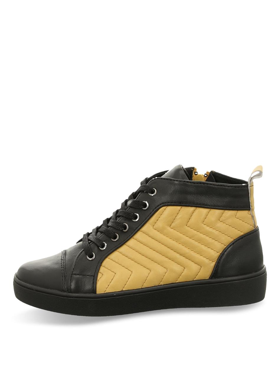 Halbschuh Lilli 91, schwarz-gelb