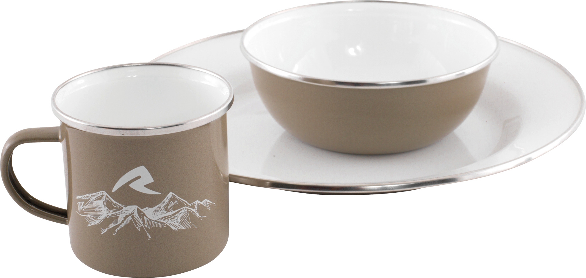 Robens Tongass Single Emaille-Set 3-tlg.