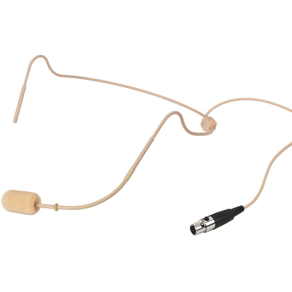 Monacor HSE-310/SK headset-microfoon met 3-polige mini XLR