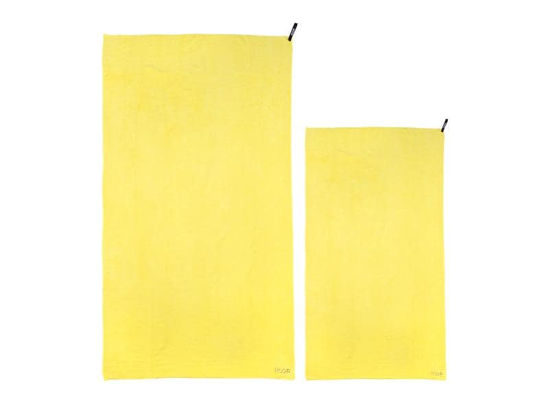 KOOR Handtuch Soft Giallo L   XL Duschtuch-Set
