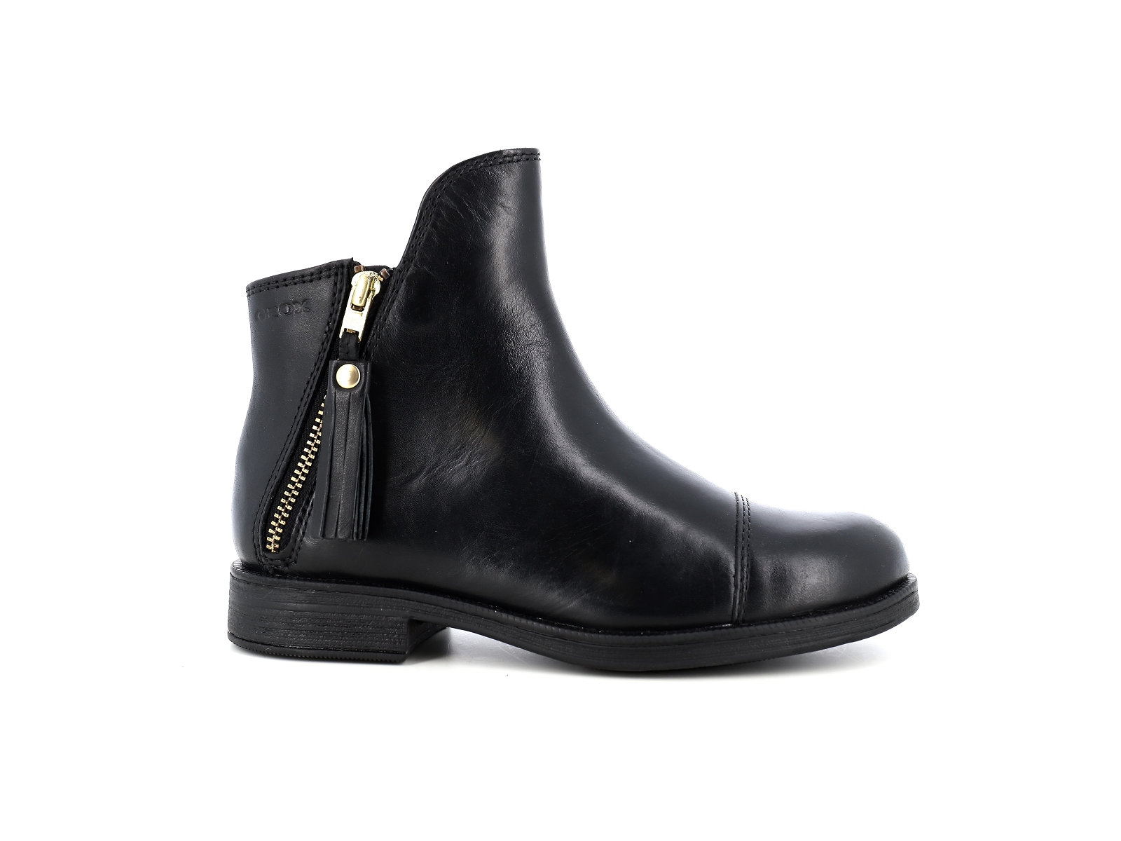 Geox-JR AGATA J5449C Cuir Noir