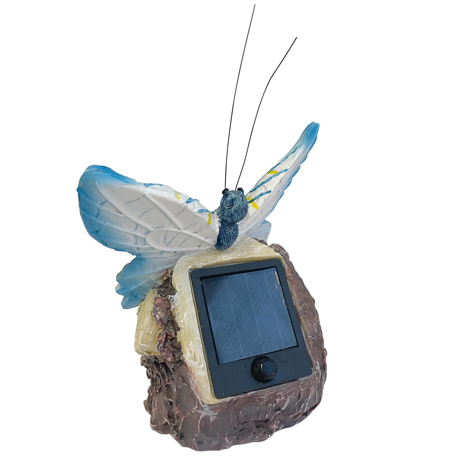 LED-Solarstein - Schmetterling - batteriebetrieben