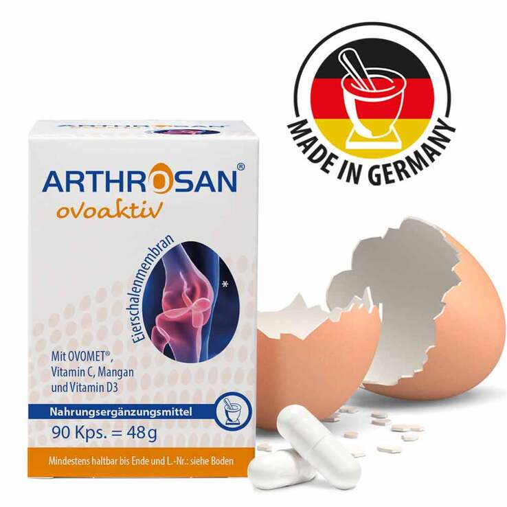 Arthrosan ovoaktiv Eierschalenmembran Kapseln, 90 St