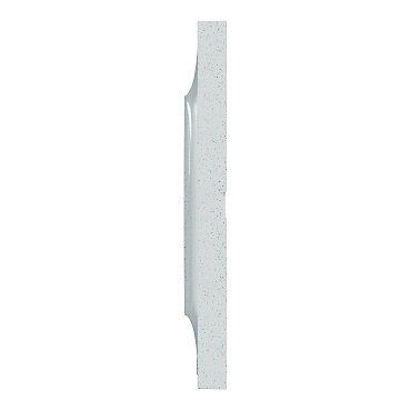 Plaque de finition 1 poste Odace Styl recyclé Schneider Electric blanc