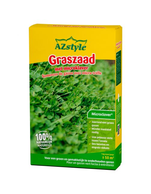 Ecostyle Graszaad Met Microklaver - Graszaden - 1 kg