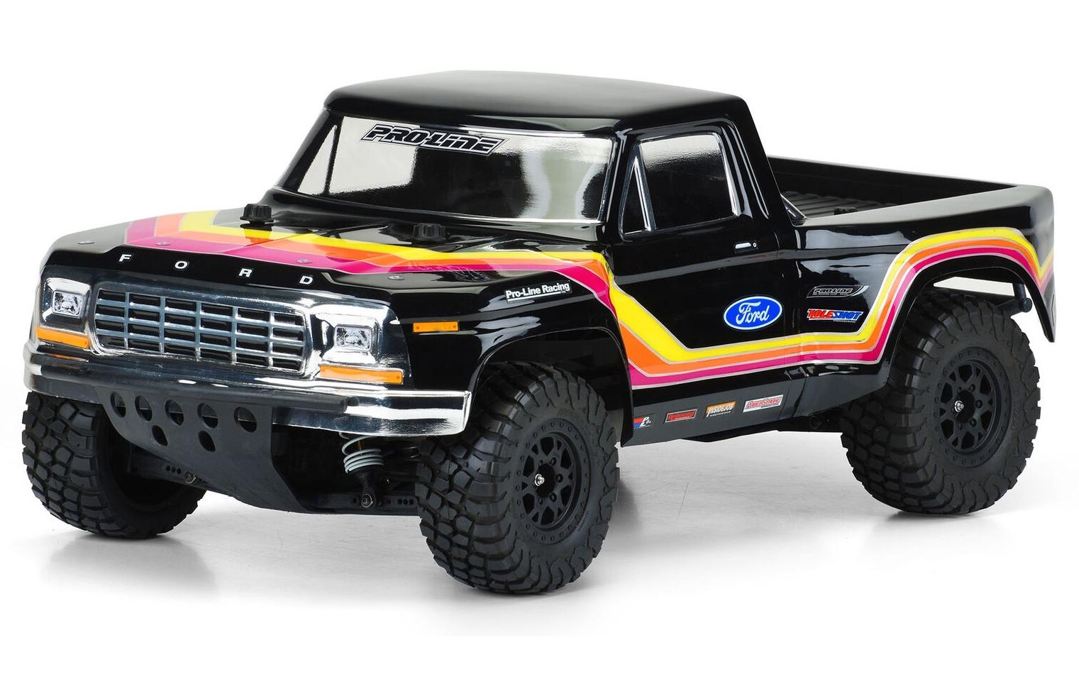 Karosserie Ford F-150 1979 Race Truck unlackiert, 1:10Short Course Truck Karosserie - passend zu Slash