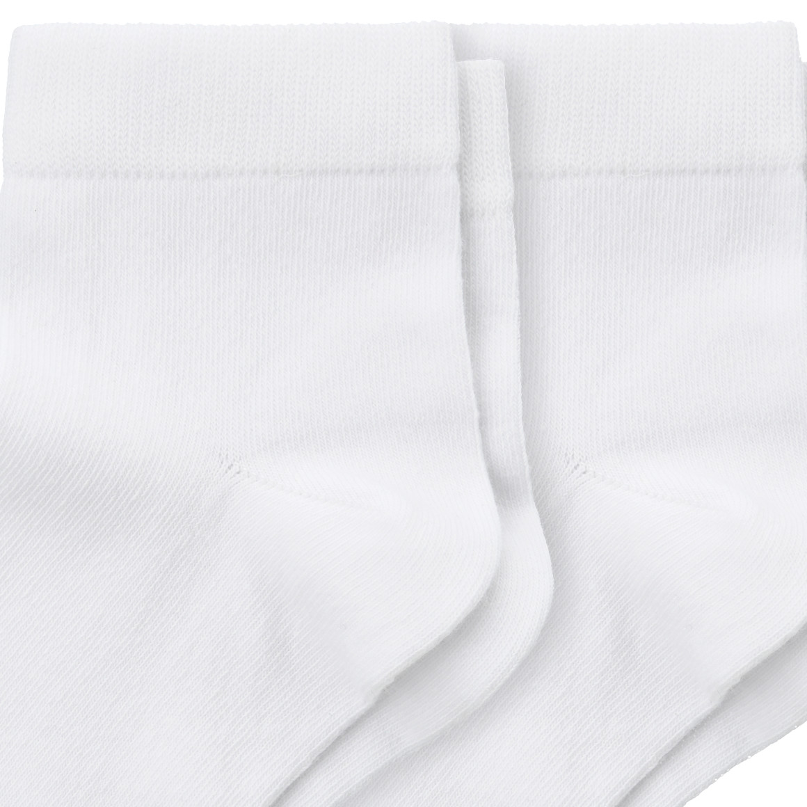 VanVaan 2 Paar Herren Sneaker-Socken unifarben weiss