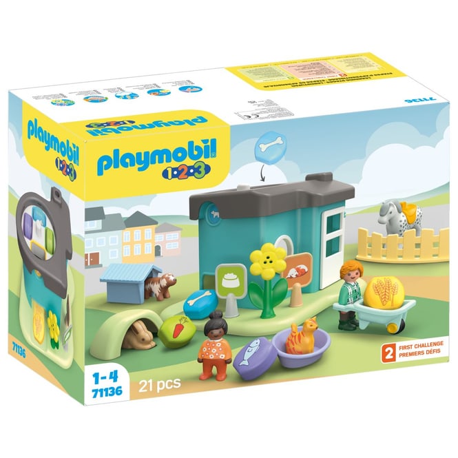 Playmobil® 71136 - Tierpension mit Futterspender - Playmobil® 1-2-3
