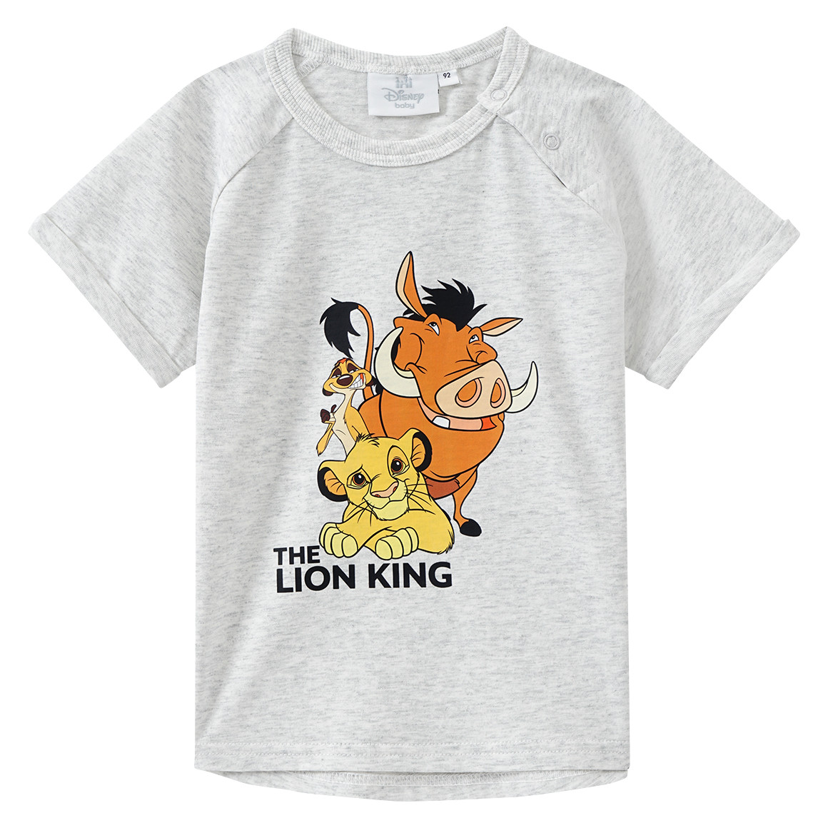 Topomini Der König der Löwen T-Shirt mit Print hellgrau