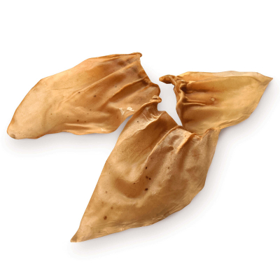 bePure Hundesnack Rinderohren ohne Muscheln 200g